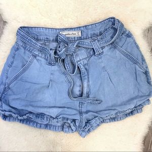 A&F Paper Bag Shorts